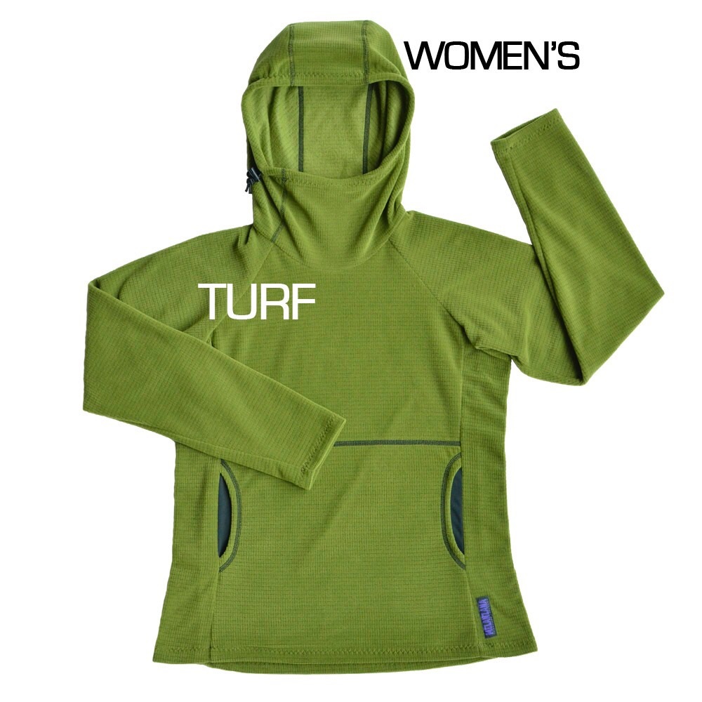 Melanzana micro grid hoodie